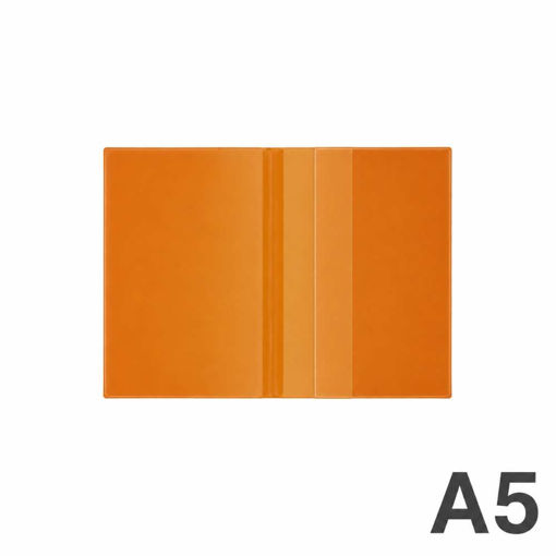 Picture of EXERCISE BOOK COVER A5 ORANGE